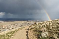 Rainbow from Badger Mountain