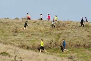 Badger Mtn Challenge 15k walkers 