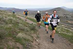 Badger Mountain Challenge 50k runners